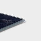 Доска разделочная стеклянная Доляна «Чёрный мрамор», 30×20 см - Фото 3