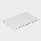 Доска разделочная стеклянная Доляна «Чёрный мрамор», 30×20 см - Фото 4