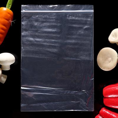 Пакет для заморозки Доляна, 18×25 см, 25 шт., с защёлкой