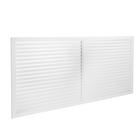 УЦЕНКА Решетка радиаторная ПВХ, 600×1200 мм, белая 5361779