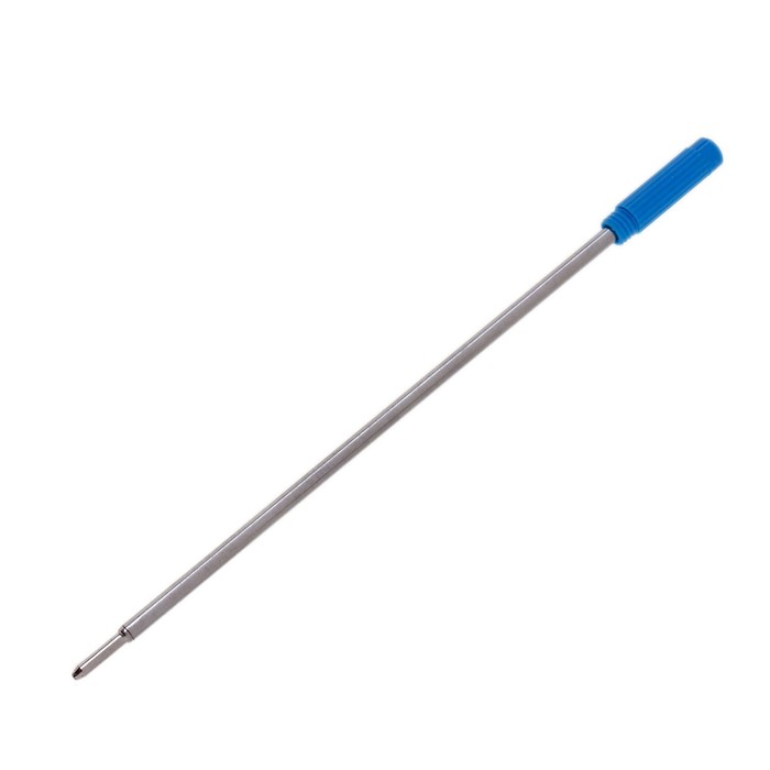Стержень шариковый 0,5 мм, металлический для поворотной ручки, 115 мм, чернила синие - Фото 1