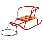 Санки детские «Ветерок 5», красные - Фото 2