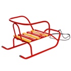 Санки детские «Ветерок 5», красные - Фото 5