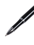 Набор подарочных ручек Calligrata «Гравюра», 2 штуки (капиллярная и шариковая), в футляре кожзам, корпус чёрный 634799