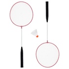 Набор для бадминтона ONLYTOP: 2 ракетки, волан, в сетке, цвета МИКС - Фото 11
