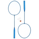 Набор для бадминтона ONLYTOP: 2 ракетки, волан, в сетке, цвета МИКС - Фото 12