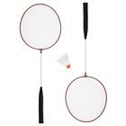 Набор для бадминтона ONLYTOP: 2 ракетки, волан, в сетке, цвета МИКС - Фото 10