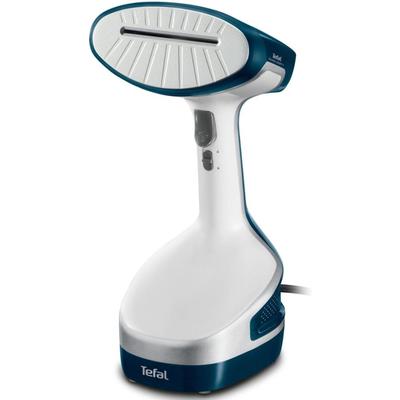 Отпариватель Tefal DT8100E0, ручной, 1600 Вт, 0.19 л, 26 г/мин, бело-синий