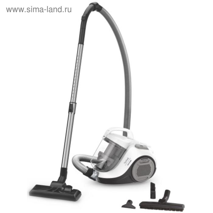 Пылесос Tefal TW2947EA, 750 Вт, 1.2 л, шнур 5 м, чёрно-белый