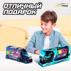 Грузовик «Перевозчик», с машинками 4 шт. - Фото 5