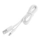 Кабель Hoco X5, Lightning - USB, 1 А, 1 м, белый - Фото 2