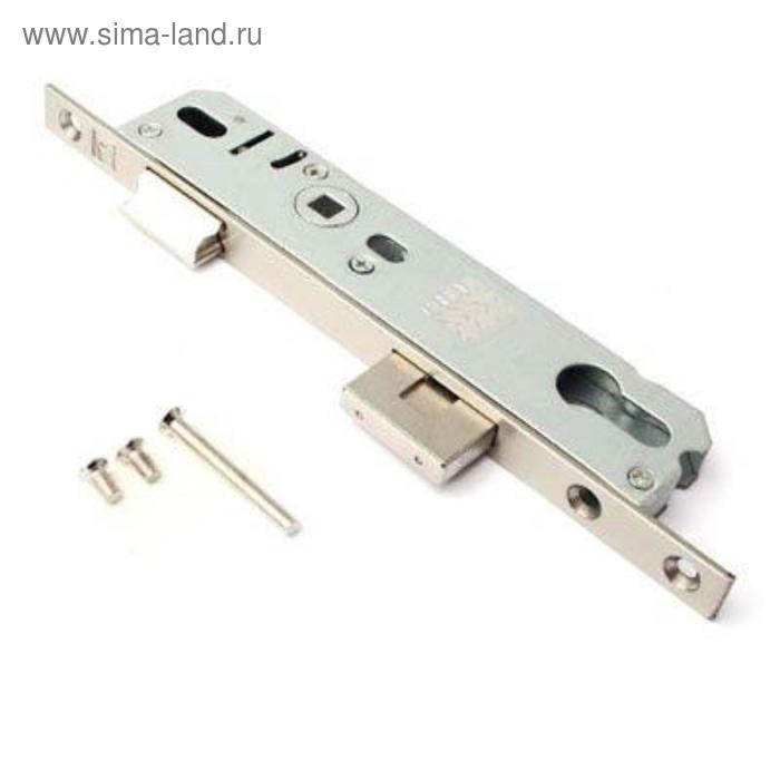 Замок врезной б/руч Апекс 7000-25-NI, цвет никель, 25 мм б/о под ц/м, м/о 92 мм - Фото 1