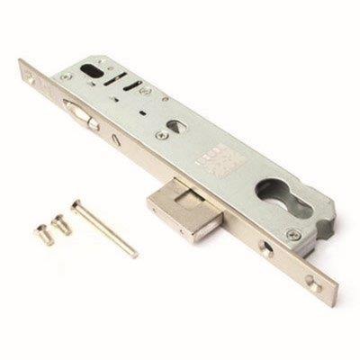 Замок врезной б/руч. Апекс 7000-25-R-NI, цвет никель, 25 мм рол.зщ б/о под ц/м