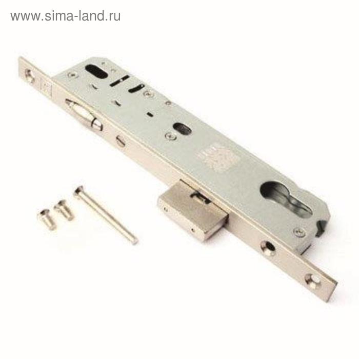 Замок врезной б/руч. Апекс 7000-30-R-NI, цвет никель, 30 мм рол.зщ б/о под ц/м - Фото 1