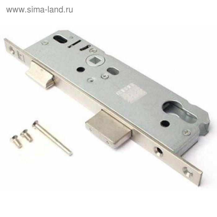 Замок врезной б/руч. Апекс 7000-40-NI, цвет никель, 40 мм б/о под ц/м, м/о 92 мм - Фото 1
