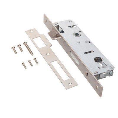 Замок врезной б/руч. Апекс 7300-30-NIS, мат. Никель, 30 мм под ц/м, м/о 85 мм