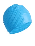 Шапочка для плавания взрослая ONLYTOP Swim, для длинных волос, силиконовая, обхват 54-60 см, цвета МИКС - Фото 3