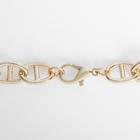 Колье "Цепь" решётка, цвет золото, 45 см - фото 24496040