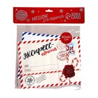 Мешок новогодний Деда Мороза «Экспресс-почта» холщовый, 40×60 см - Фото 4