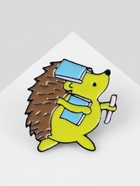 Значок «Ёжик» ученик, цветной в чёрном металле 5114774