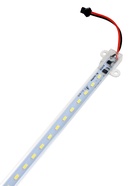 Светильник линейка 1 метр, в корпусе, 12 Вт, 1800 Лм, SMD5630, 76 Led, 6500 K, 220 В - Фото 1