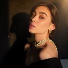 Серьги металл «Геометрия» косичка, цвет золото 5138587