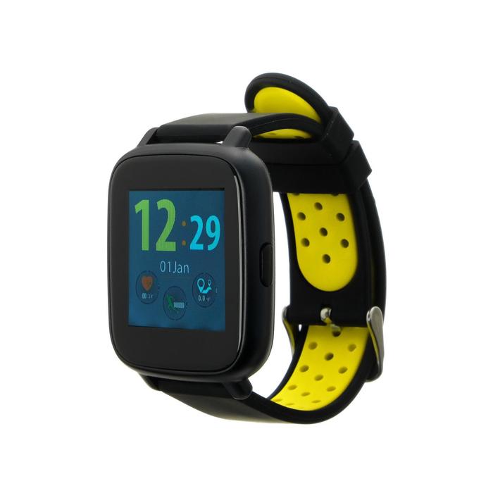 Смарт-часы Jet SPORT SW-5, цветной дисплей 1.44", Bluetooth 4.0, IP68,  желтые - Фото 1