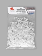 Крючок для штор, роликовый, 25×11 мм, белый - Фото 4