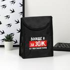 Термосумка «Вообще я за ЗОЖ», 25 х 19.5, х 8 см - фото 24301296