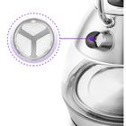 Чайник электрический Kitfort KT-678, стекло, 1.7 л, 2200 Вт, автоотключение, серебристый - фото 51442868