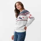 Свитер вязаный новогодний KAFTAN «Скандинавия», размер 46 - Фото 4