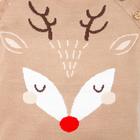 Комбинезон вязаный Крошка Я X-mas, рост 80-86 см - Фото 4