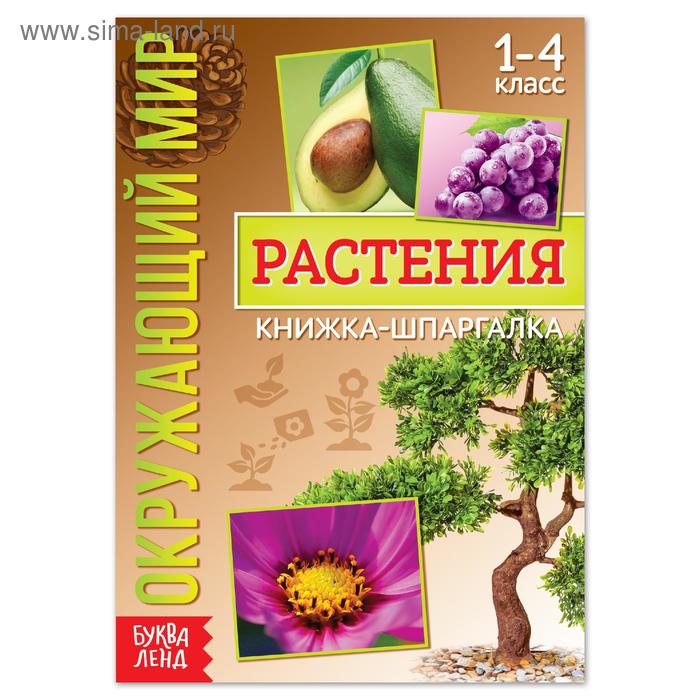 Книжка-шпаргалка «Окружающий мир. Растения», 12 стр. - Фото 1