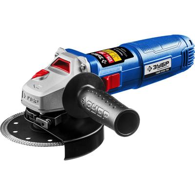 Угловая шлифмашина «ЗУБР» УШМ-П125-750, 750 Вт, 11000 об/мин, d=125×22.2 мм, М14