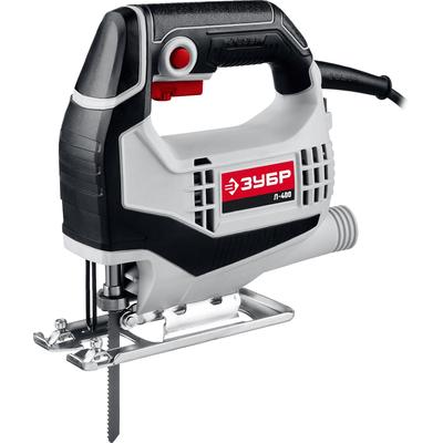 Лобзик «ЗУБР» Л-400, электрический, 400 Вт, 3000 ход/мин, ход пилки 18 мм, пропил 55 мм