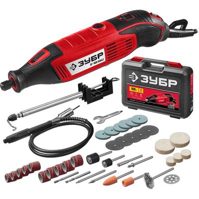 Гравер электрический «ЗУБР» ЗГ-160 КН41.160 Вт, 3.2 мм, 35000 об/мин, 41 предмет, штатив