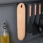 Доска разделочная, прямоугольная, 40 х 10 см, цельный массив бука - Фото 3