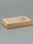 Контейнер навынос, с окном, крафт, МИКС, 20×12×4 см - Фото 4