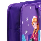 Папка пластиковая с ручками А4, на молнии, 8×33×24 см, «Холодное сердце» - Фото 5