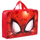 Папка пластиковая с ручками А4, на молнии, 8×33×24 см, «Человек-паук» - Фото 3