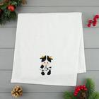 Полотенце махровое "Бычок" 30х60 см, 100% хлопок 340г/м2 - Фото 2