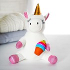 Мягкая игрушка «Единорожка», с мороженым - фото 21126379