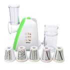 Мультирезка Kitfort KT-1318-3, 150 Вт, 5 насадок, зеленая - фото 51358437