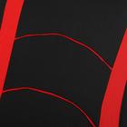Авточехлы универсальные 9 предметов, черные - красные вставки, М5, H series - фото 6333794