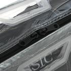 Авточехлы универсальные,М5, Classic series, черные, серая нить, набор 9 предметов - Фото 7