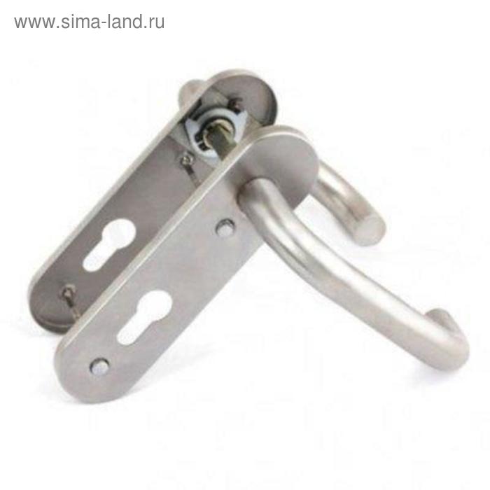 Комплект ручек Апекс HР-72.1703-INOX нержавеющая сталь, для противопожарных замков - Фото 1