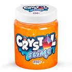 Слайм ТМ «Slime» Crystal slime, апельсиновый, 250 г - фото 23793308