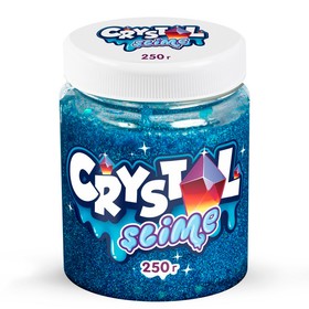 Слайм ТМ «Slime» Crystal slime, голубой, 250 г