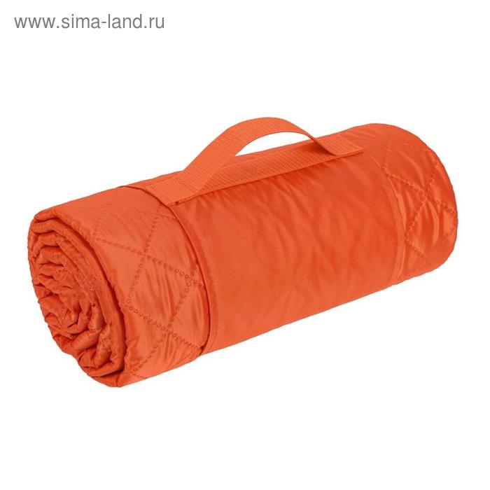 Плед для пикника Comfy, размер 115х140 см, цвет оранжевый - Фото 1