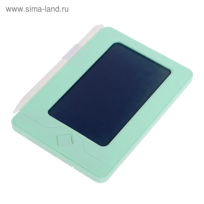 Планшет для рисования LCD, с ручкой, 10 × 13 см, МИКС - Фото 1